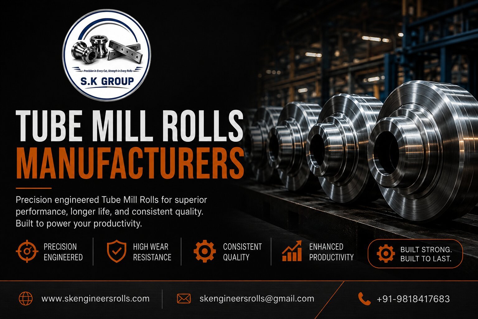 Tube Mill Rolls Manufacturers